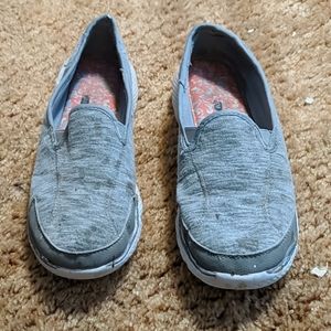 Memory foam slip on sneakers